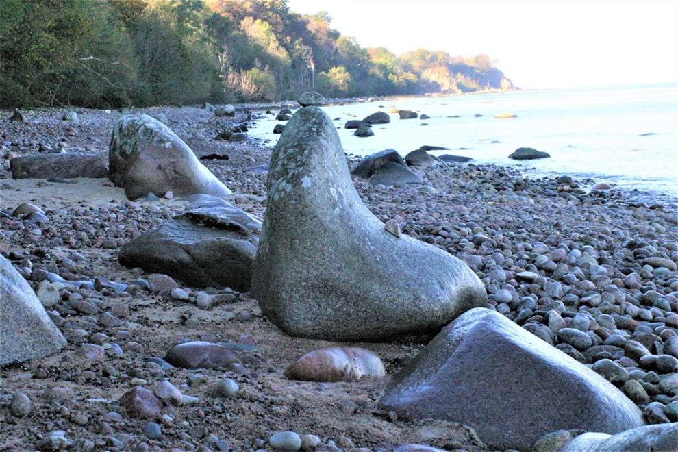 Istidens spor p Bornholm