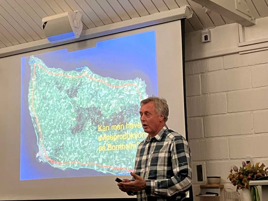 Professor: Bornholm er ikke egnet til svineproduktion - find p noget andet