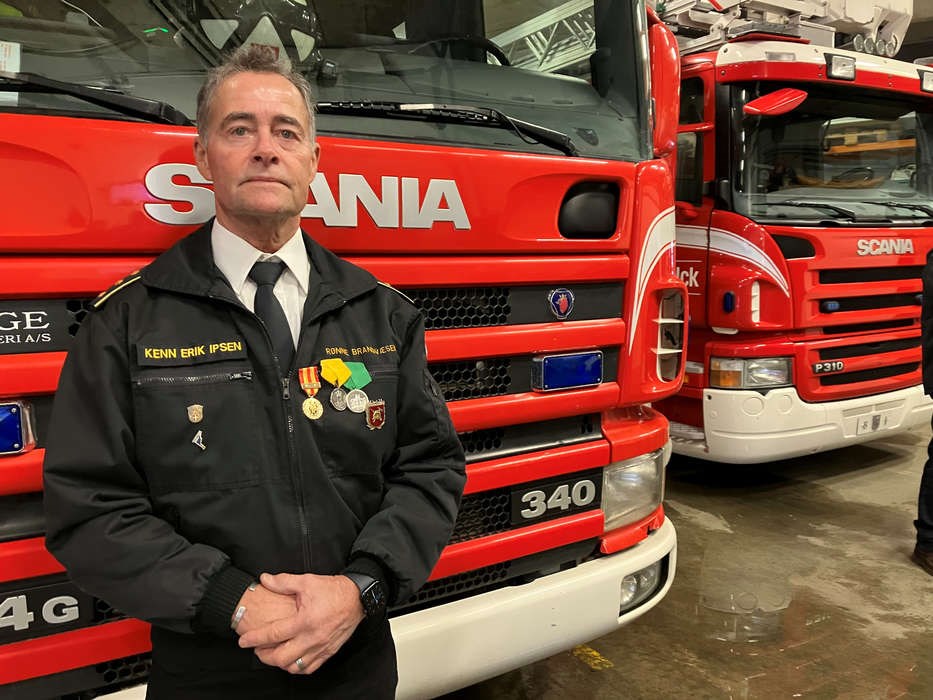 �n udrykning glemmer han aldrig: Kom ud til frygtelig mordbrand