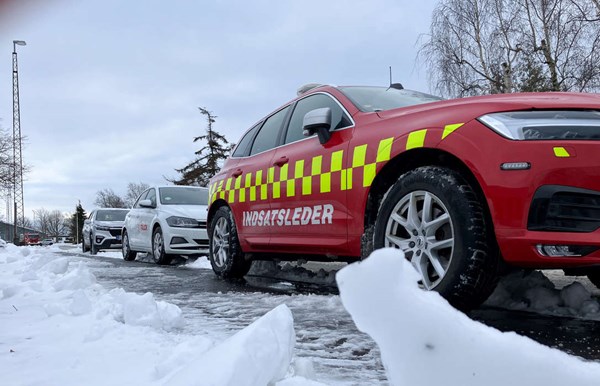 Uvejr p� vej: 'Vi mander op'