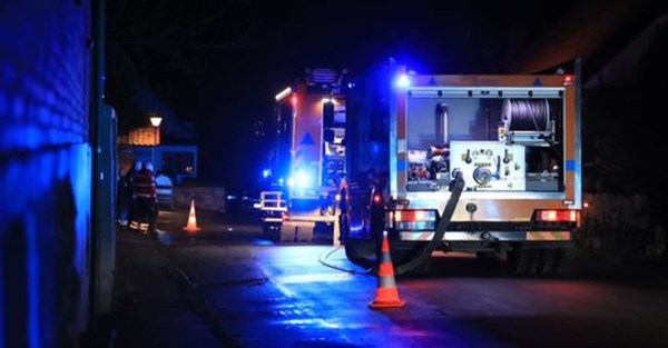 Brand i k�lderrum i Sandvig