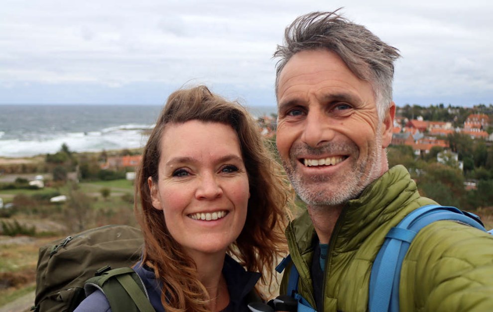 'Jeg kommer i takt med mig selv, historien og landskabet ved at g'