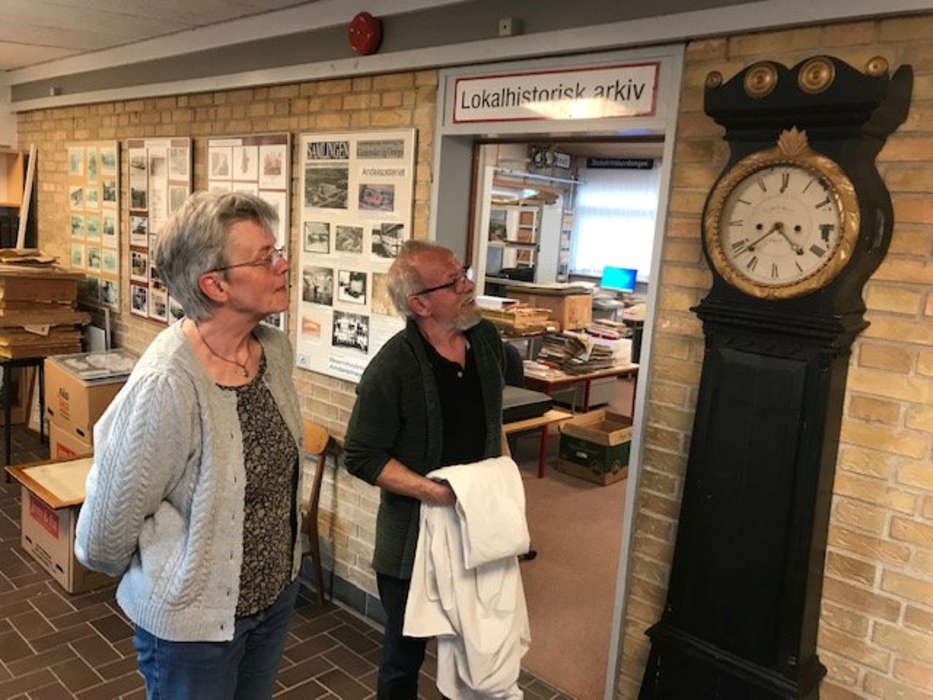 Lokalhistorisk arkiv fr et klenodie
