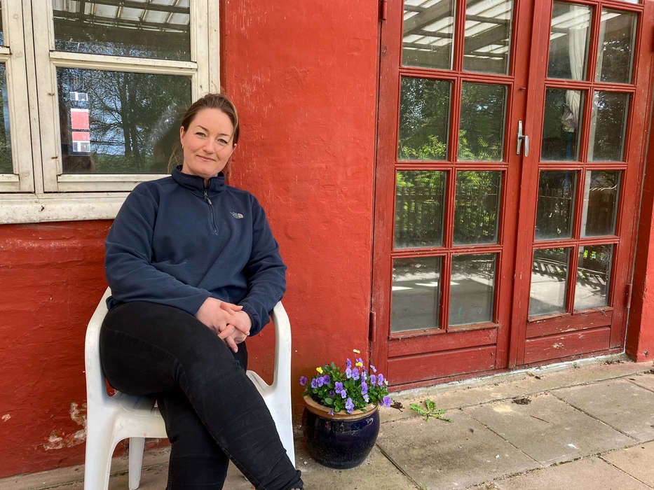 Landbrnehave bner i Pedersker