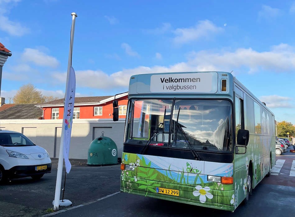 Valgbussen k�rer ud i n�ste uge