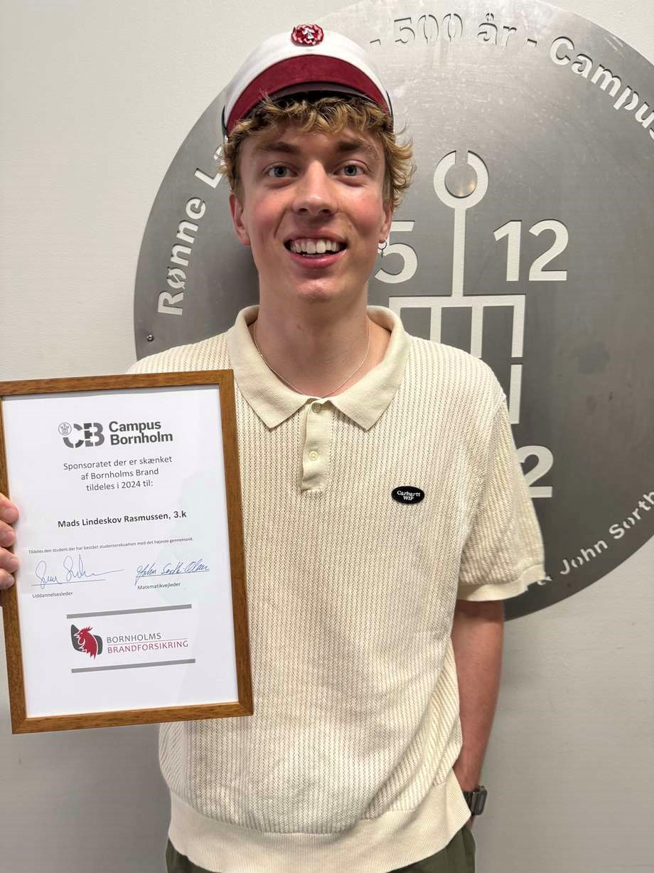 Mads fik det h�jeste karaktergennemsnit