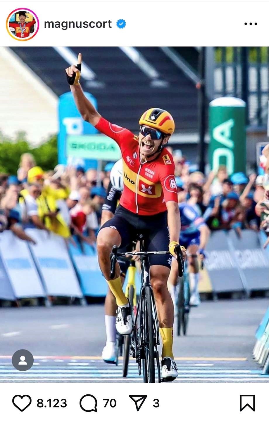 Sdan blev Magnus Cort en kultfigur p Instagram