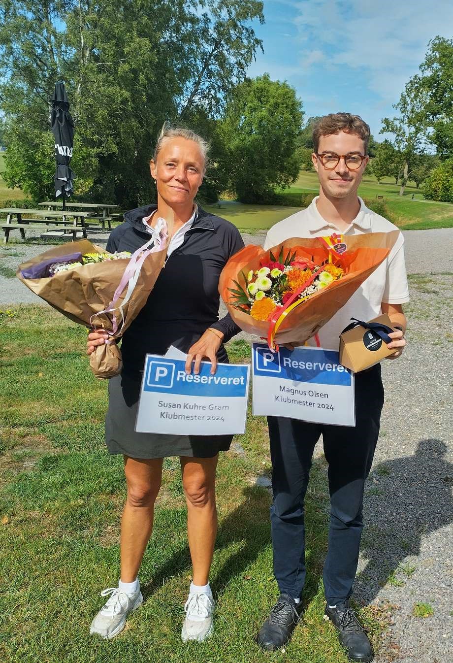 Magnus og Susan vinder klubmesterskab