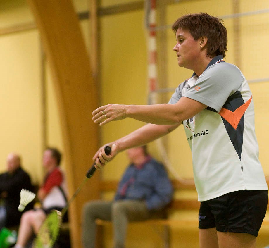 Den mest vindende badmintonkvinde fylder 60
