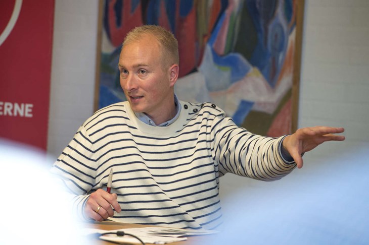 Musikhuzets bestyrelsesformand Mikkel Bach-Jensen. Arkivfoto: Berit Hvassum