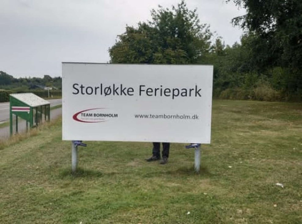 Skilt pillet ned - flere ferieparker klager til Dancenter