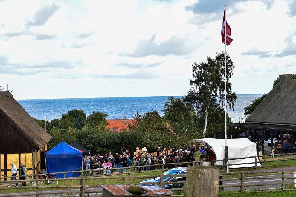 Bornholmerfest i sensommersolen