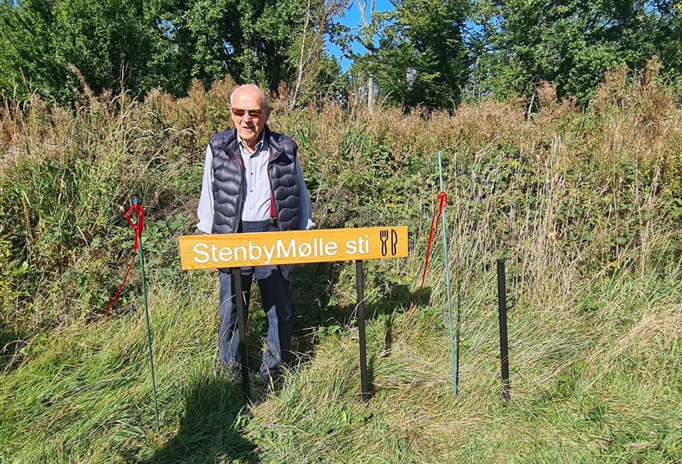 Dagens billede: Indvielse af ny sti i R�