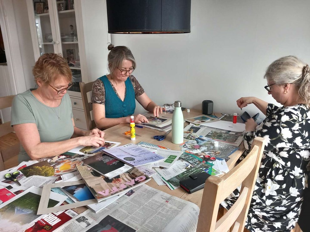 Kr�ftforening holder caf� med healing