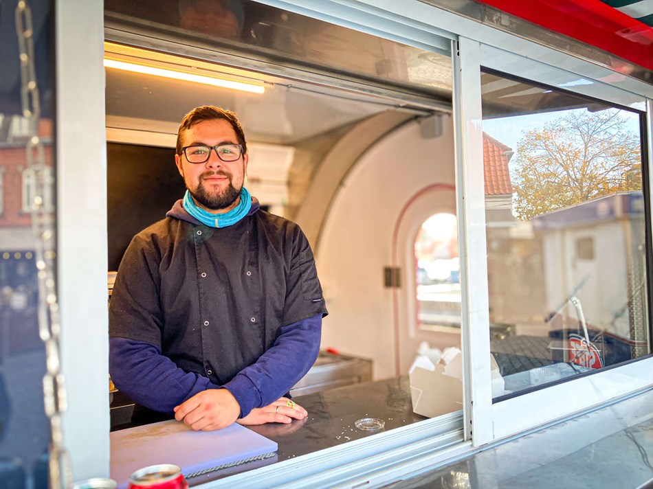 Foodtruck p� fuld tid: 'Ideen er at f� et mere simpelt liv'