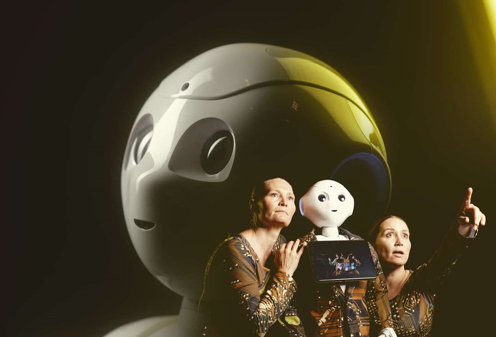 Robot spiller hovedrolle i forestilling