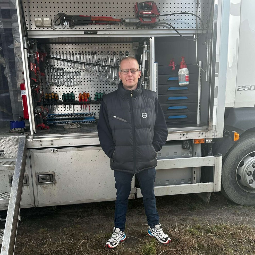 Han er Volvos nye mand p� Bornholm