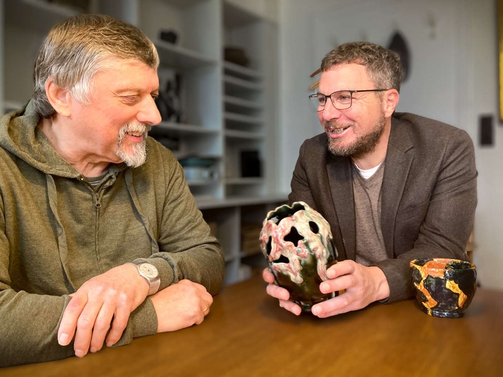 Torkil kunne have solgt til USA: Nu donerer han keramikskat til museet