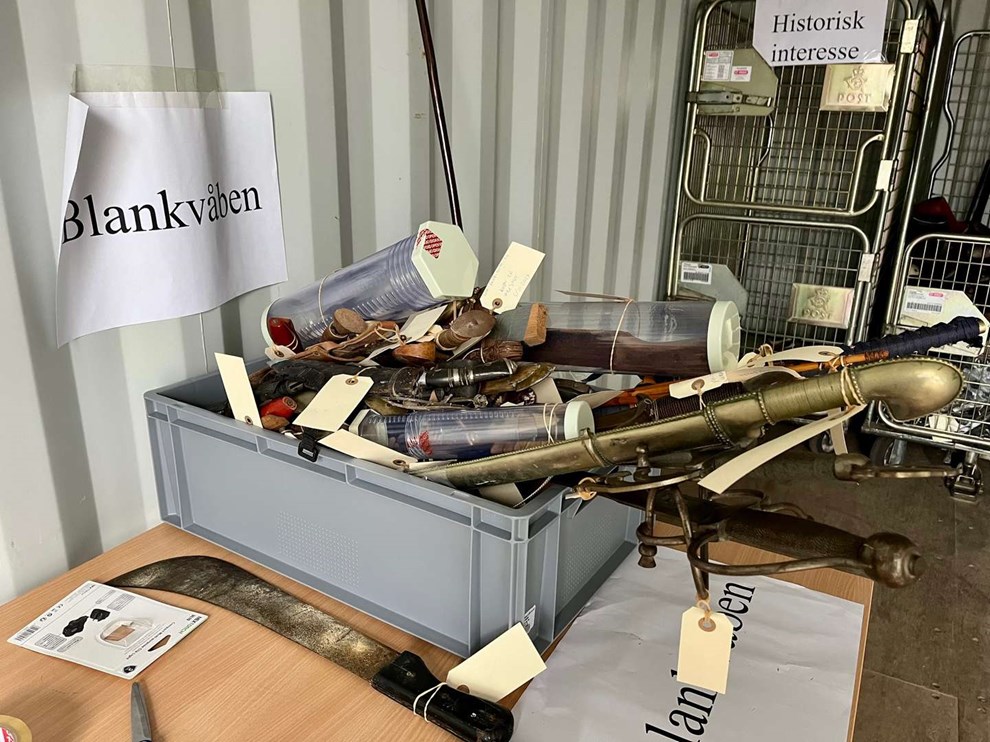 220 våben på bare fem dage 