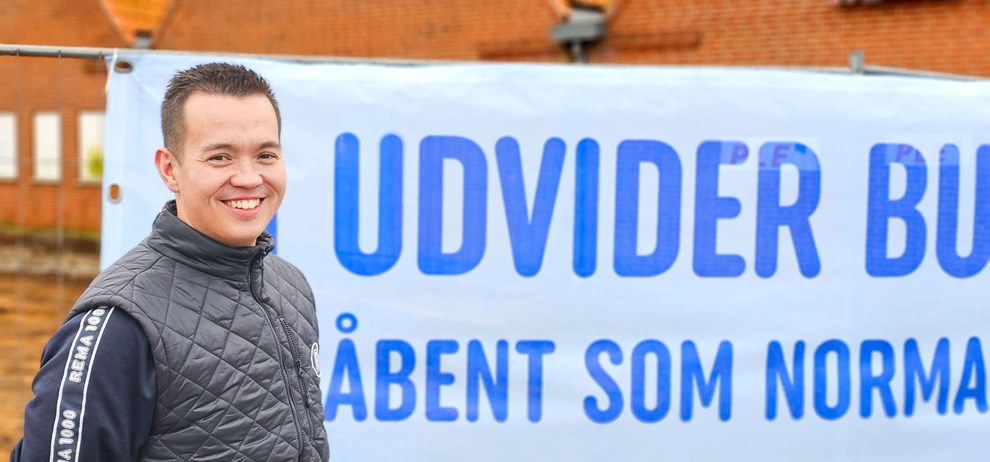 Rema 1000 har fet voksevrk