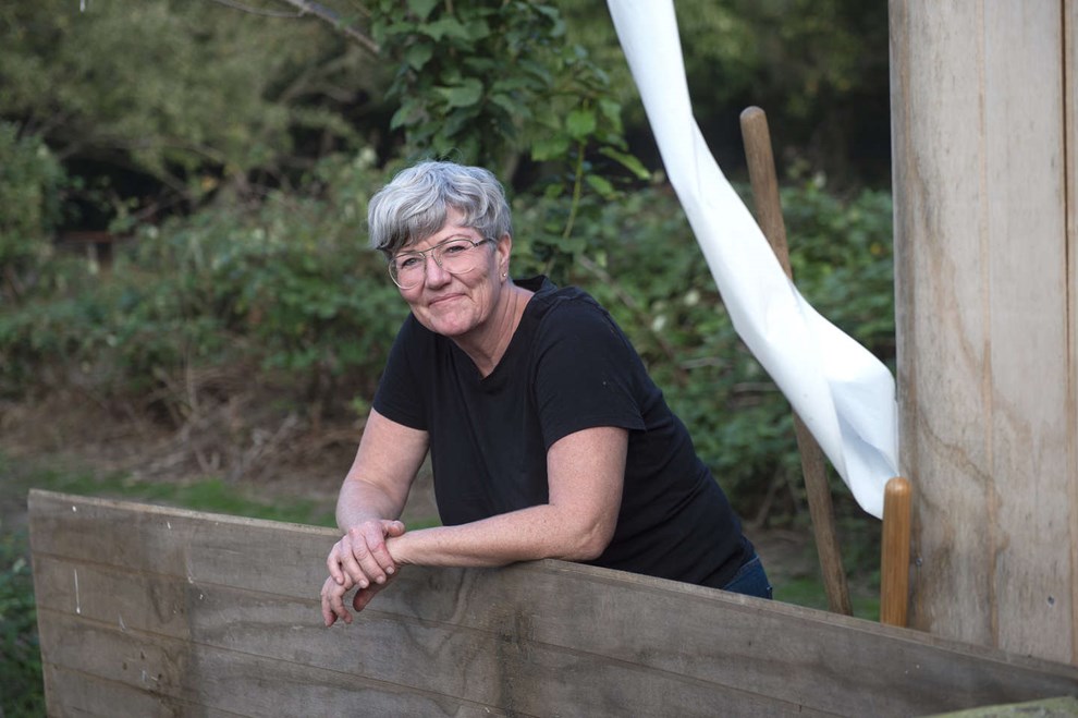 Trine vil gerne hj�lpe et nyt Kaninland i gang