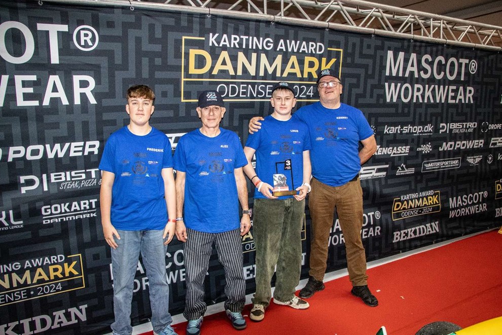 Linus hyldet til awardshow