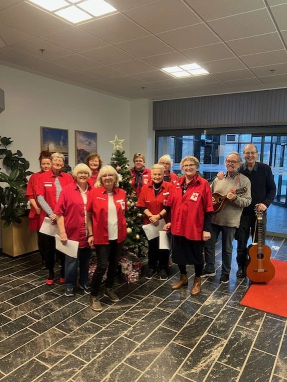 Dagens billede: Julesang skabte gl�de