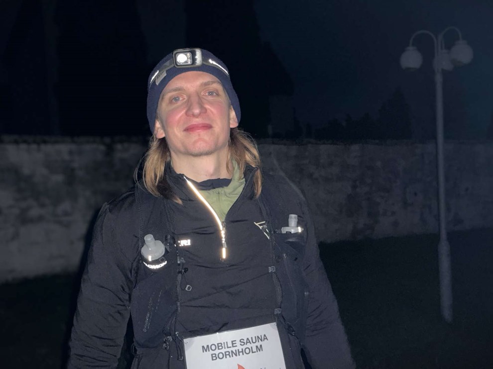 Løb 161 km: Nu kan Mads starte sin nye saunavirksomhed