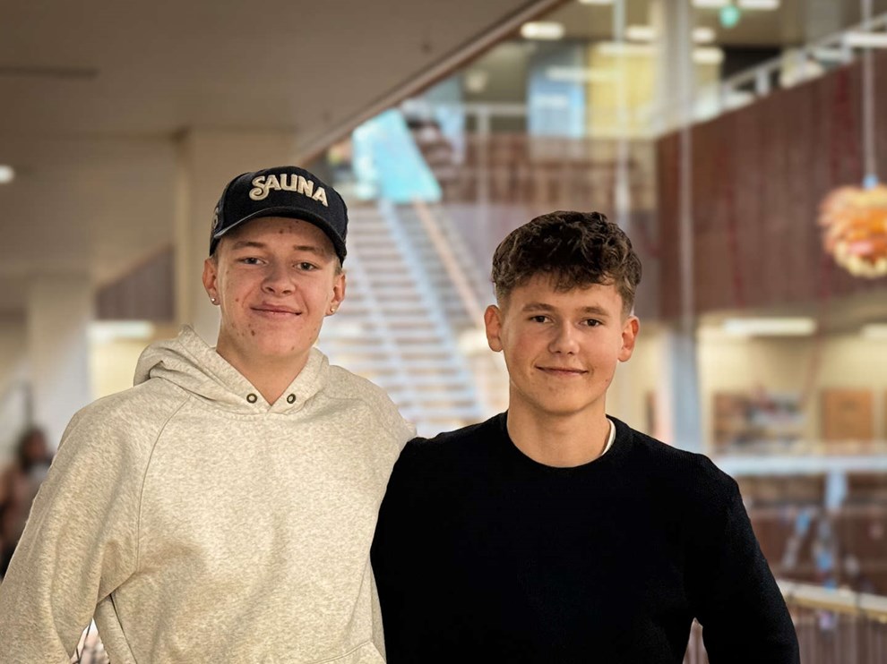 Unge laver film om druk