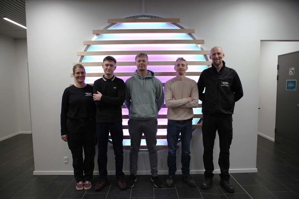 Nye smedesvende med flotte 10-taller Nye smedesvende med flotte 10-taller