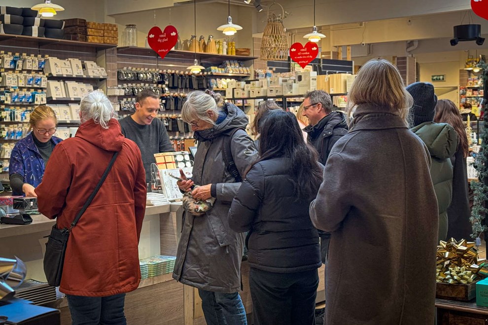 Jagten g�r ind p� �rets sidste julegaver