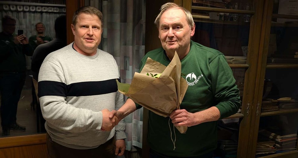 Han er indbegrebet af Svaneke Idrts Klub