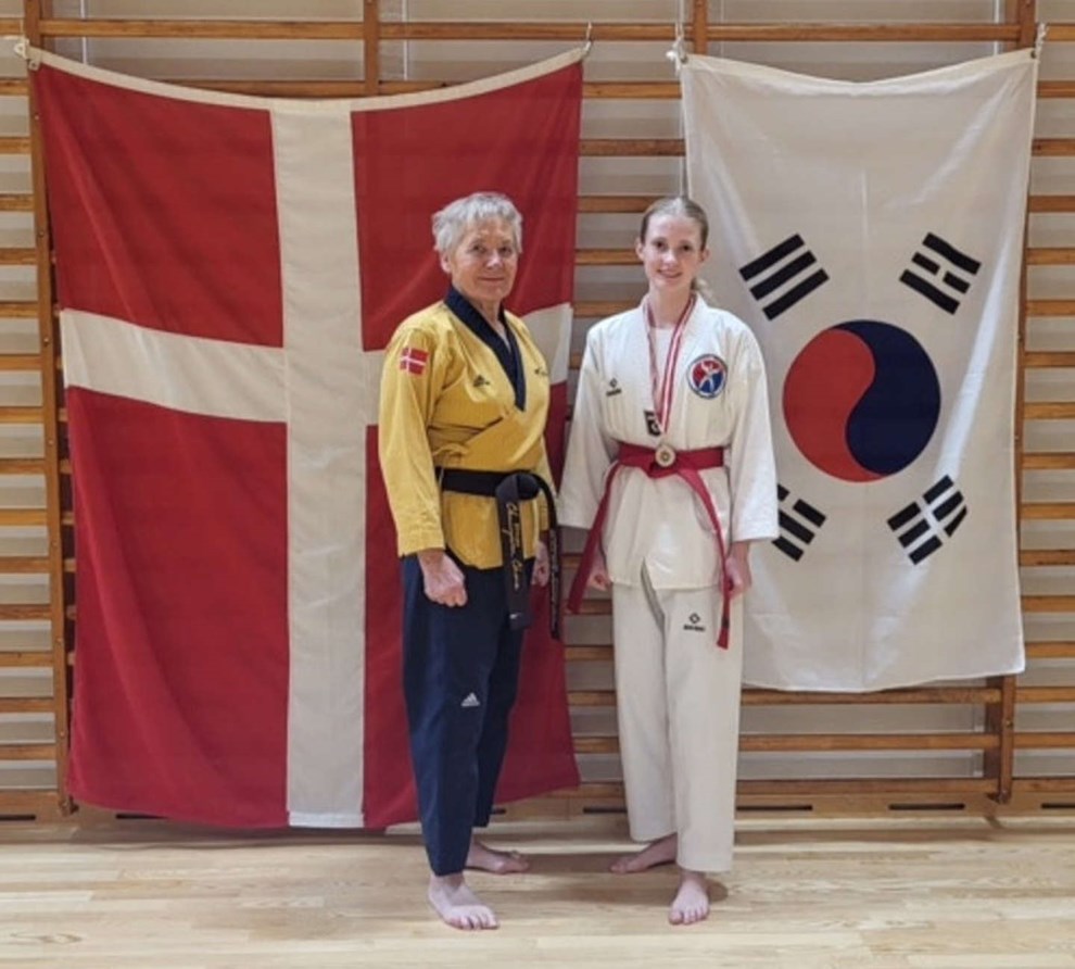 Alberte har b�de talent og viljestyrke