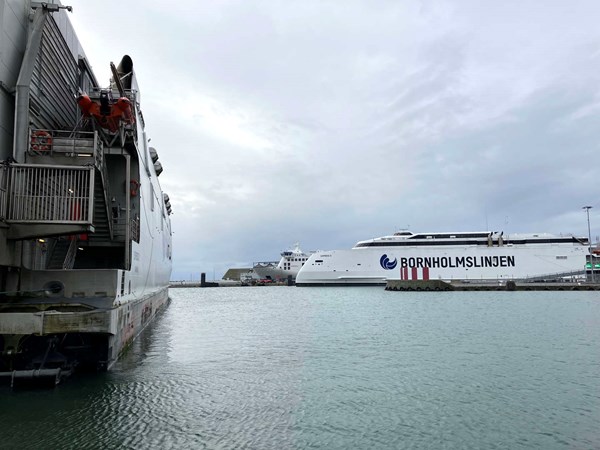 Bornholmslinjen: Det er havnens skyld 