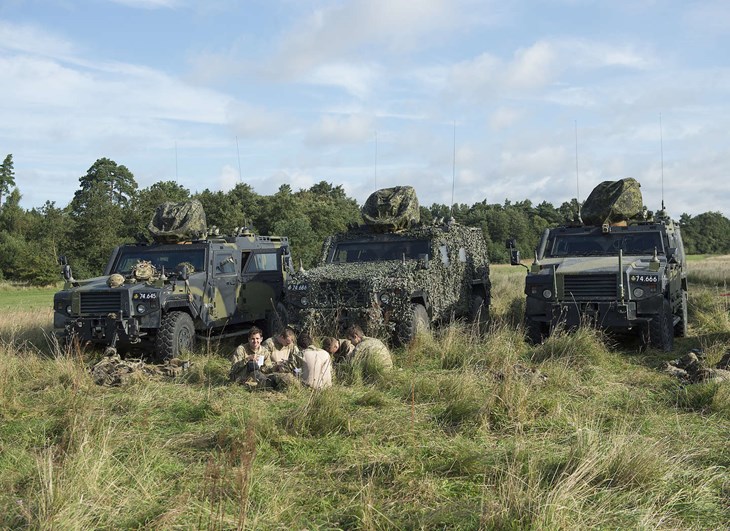 Bornholm vil komme til at danne rammen om flere milit&aelig;re tr&aelig;ningsaktiviteter de kommende &aring;r. Det er her vigtigt at understrege, at der ikke skydes med rigtig ammunition i civilt omr&aring;de. Arkivfoto