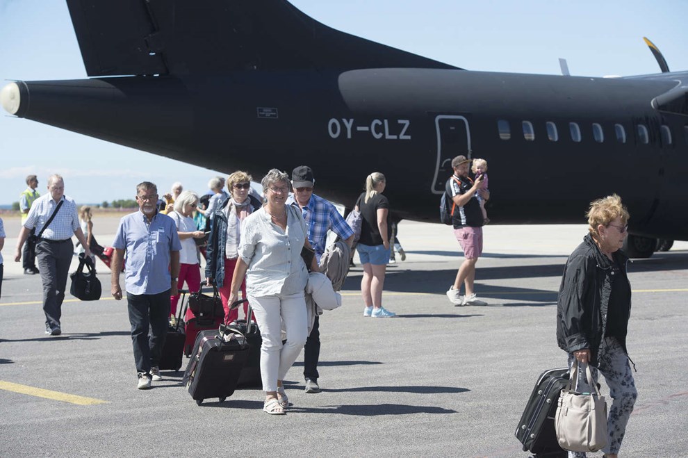 Vil arrangere pakkerejser - ogs� til bornholmere