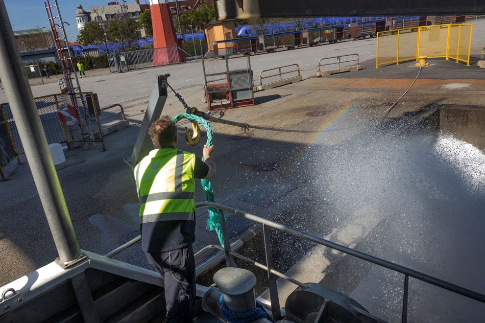 H�j fart i Ystad: Rederiet har et 'k�mpe problem'