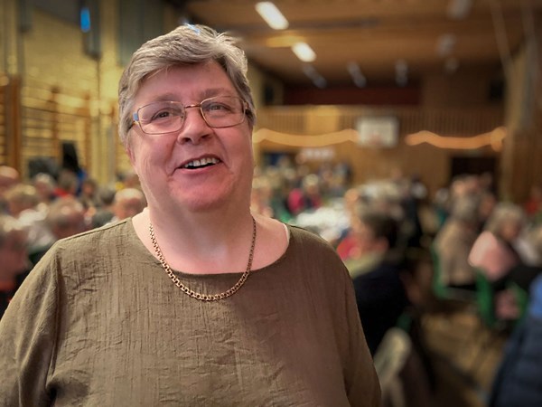 Hun har spillet komedie siden 1977: 'Man skal have sj�len med i det'