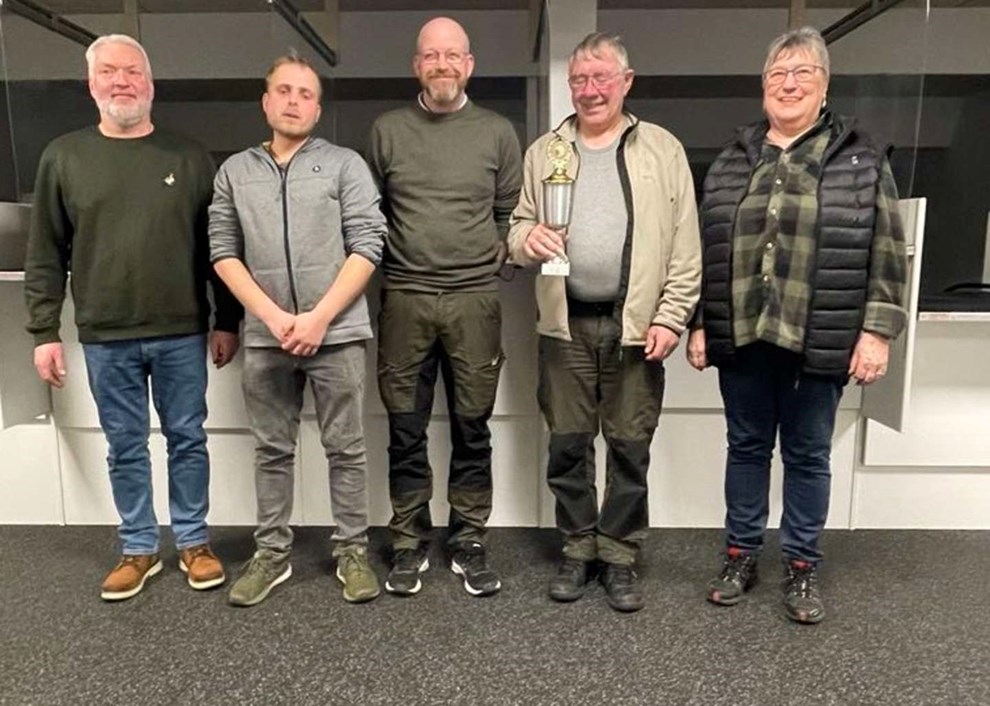 De vandt �rets j�gerdyst