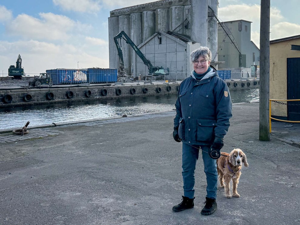 P� halvanden uge har Karins udsigt �ndret sig markant