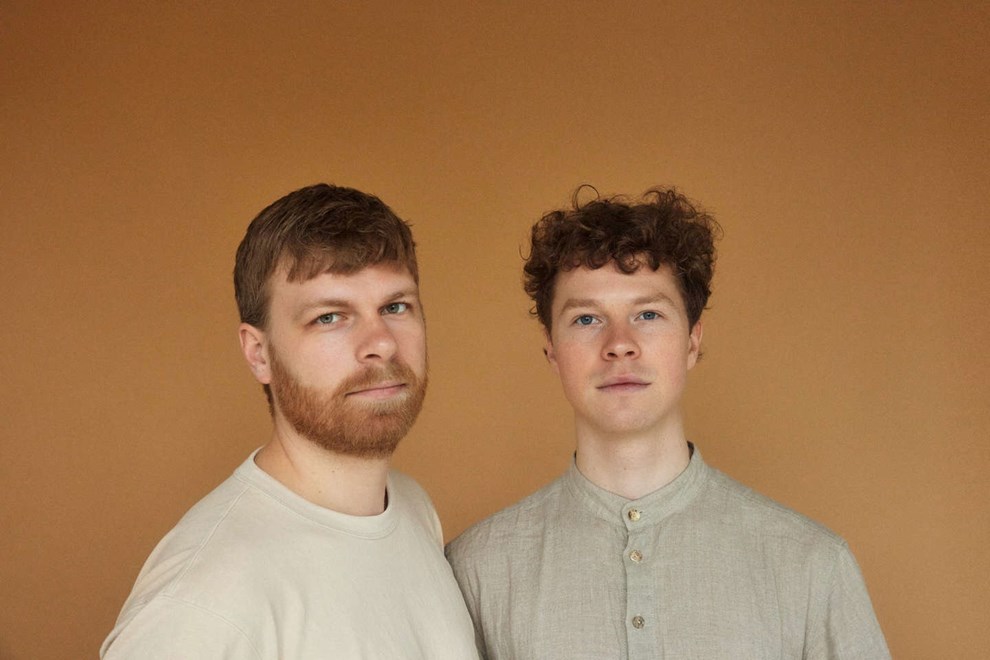 Duo spiller jazz i gr�nselandet