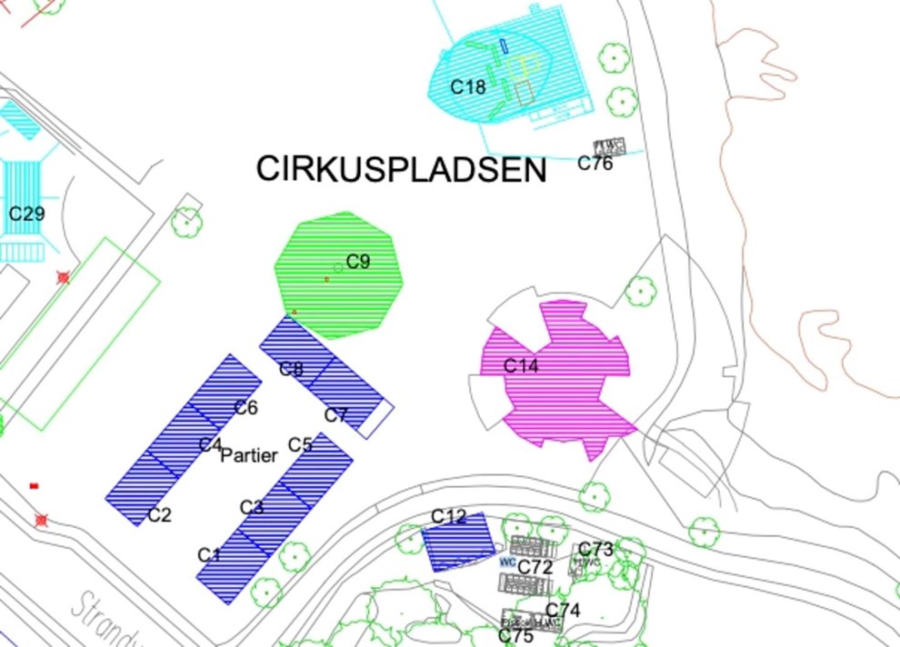 Cirkuspladsen bliver anderledes ved Folkem�det