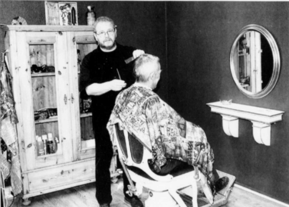 Han var manden bag Bj�rns Fris�rsalon