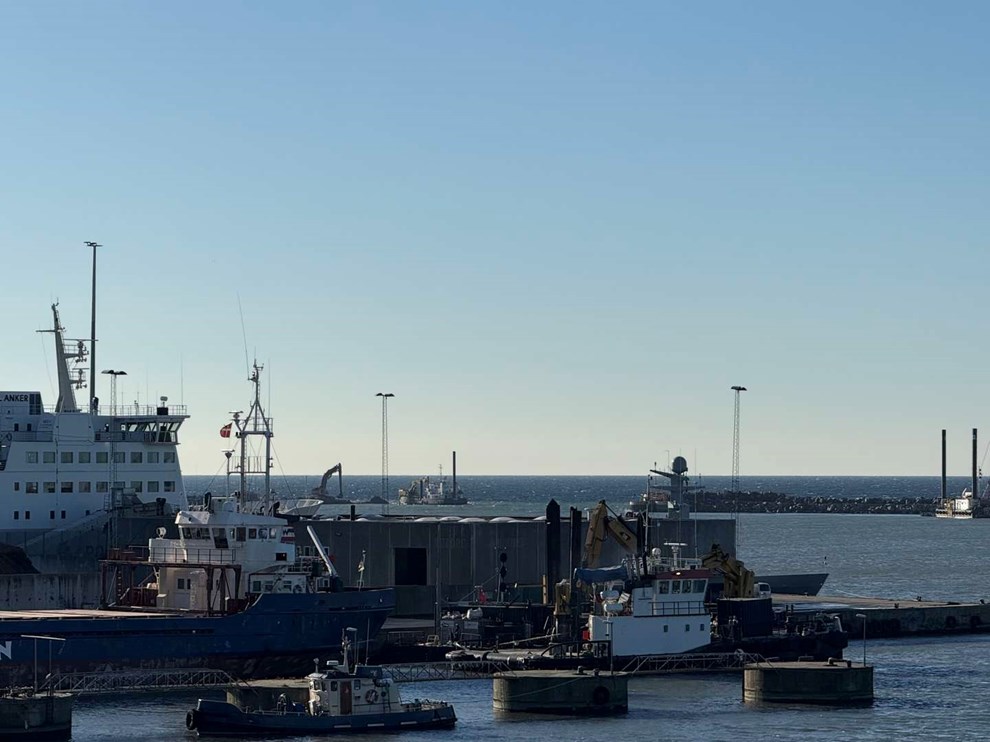 F�rgem�de i havnen: 'Udfordringer vendt i god dialog'