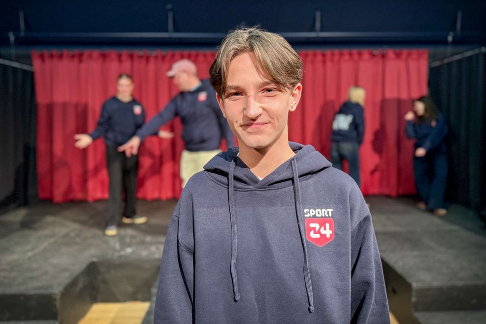 14-�rig skoleelev er med i popul�r revy