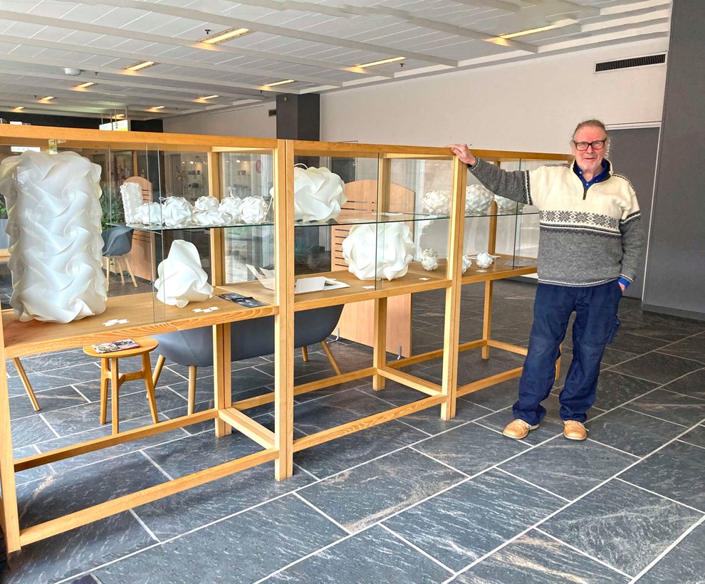 Udstilling p� hospitalet