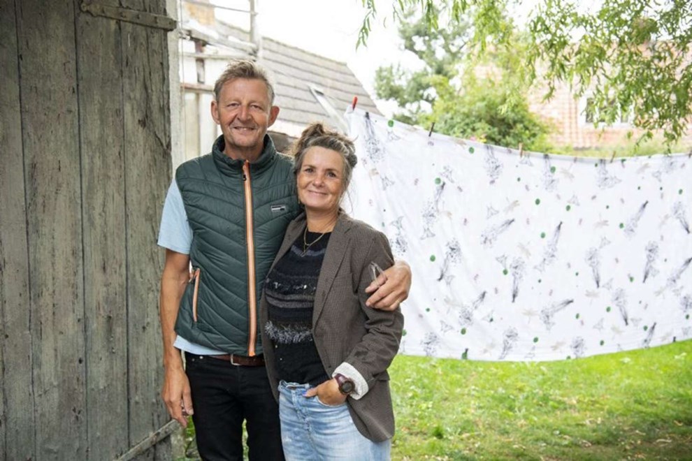 Jeanette og Nilo har gang i noget stort