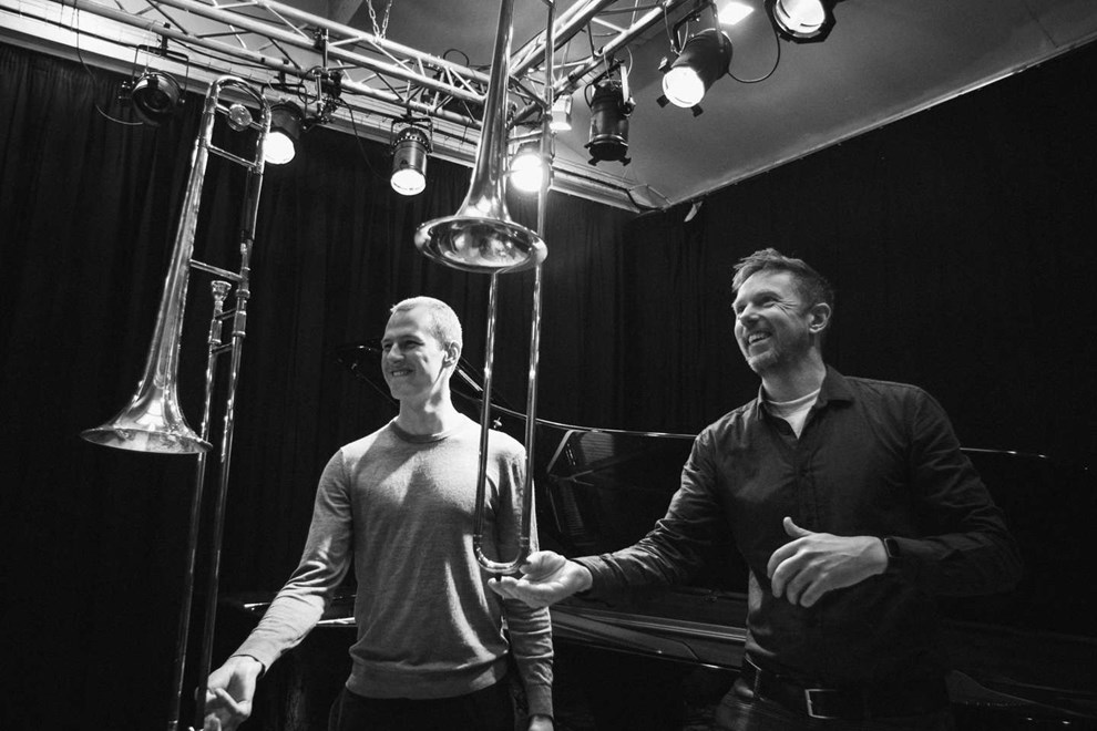 Duo hylder jazzlegende med koncert