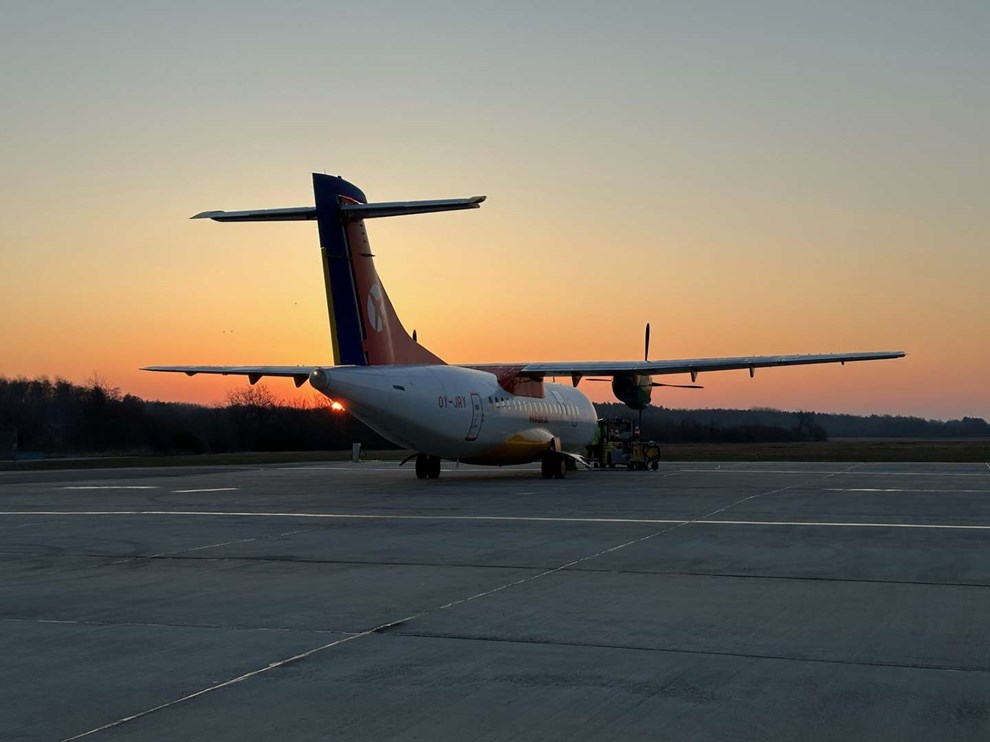 Dagens billede: Smuk morgen i lufthavnen Dagens billede: Smuk morgen i lufthavnen