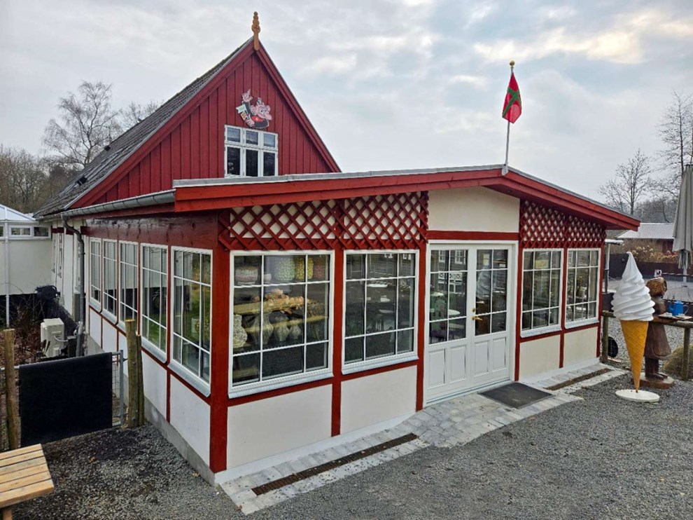 Ekkodalshuset indvier veranda p� fredag